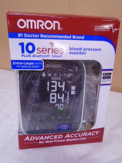 Omron 10 Series Plus Blue Tooth Smart Blood Pressure Monitor