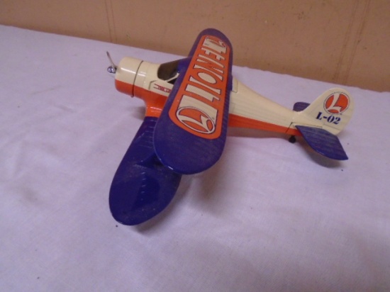 Liberty Limited Edition Die Cast Beech Craft Stagger Wing Lionel Air Plane
