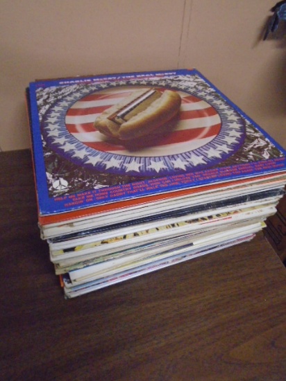 Large Group of LP Record Albums