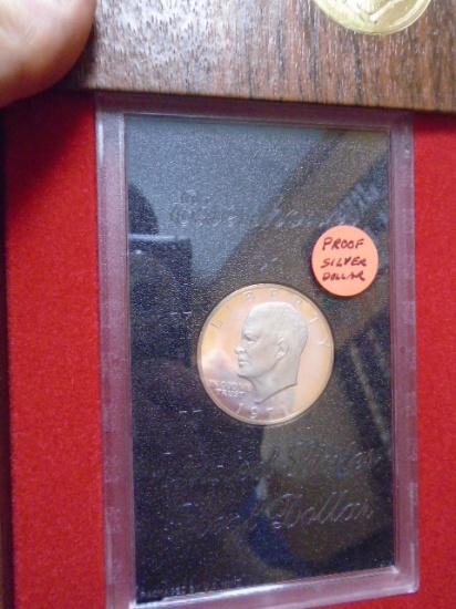 1971 Eisenhower Proof Silver Dollar