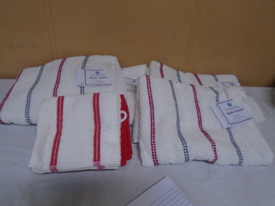 4 Brand New Bath Towels and 4 Brand New Hand Towels