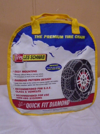 Tires Les Schwab Quick Fit Diamond Tire Chain