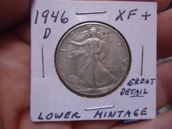 2946 D-Mint Silver Walking Liberty Half Dollar