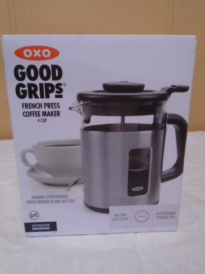 OXO Good Grips 4 Cup French Press Coffee Maker