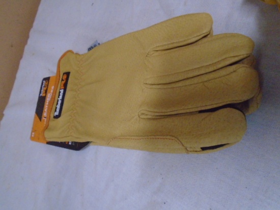 Brand New Pair of Timberland Pro Leather Work Gloves