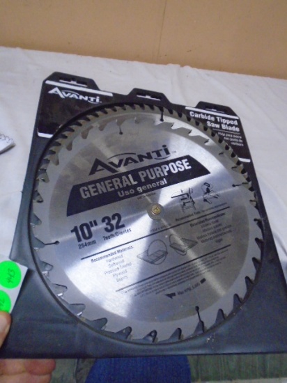 2 Pack of Avanti 10in Carbide Tipped Saw Blades