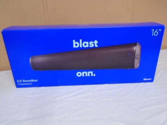 Onn Blast 16" 2.0 Bluetooth Soundbar