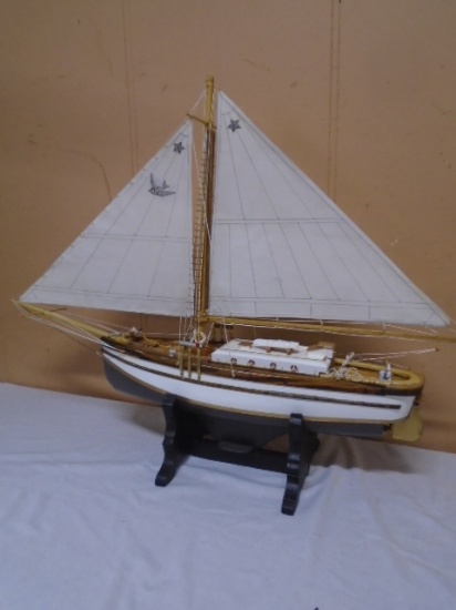 Britisil Sailing Ship Handmade Wooden Model Ship