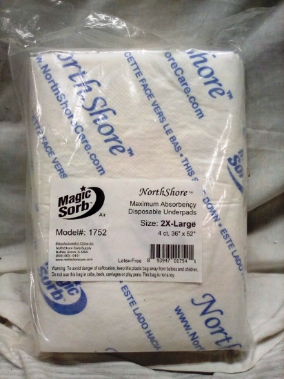 NorthShore Maximum Absorbency Disposable Underpads