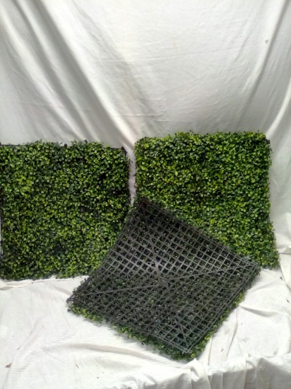 Qty. 6 Artificial Click Together Greenery 20"x20" Each
