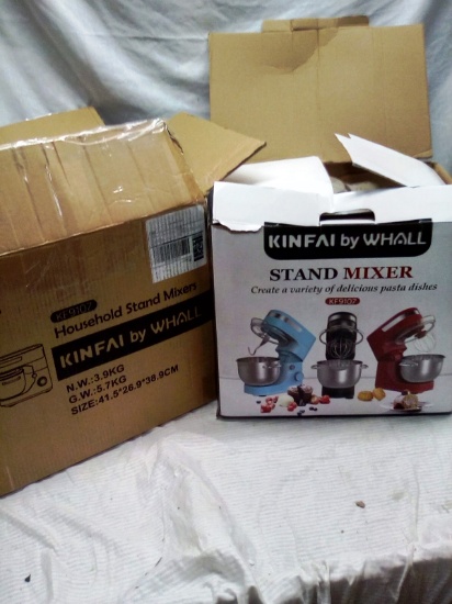 Kinfai by Whall Light Blue Retro Stand Mixer