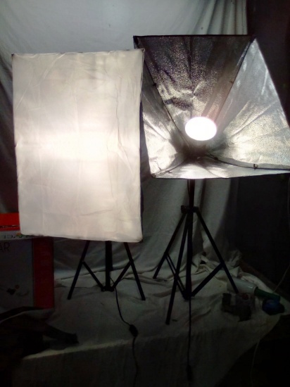 Photo studio lights
