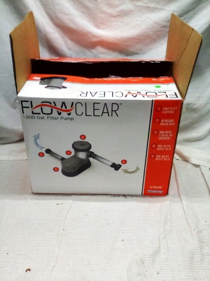 Flow Clear 1,500 Gal. Filter Pump