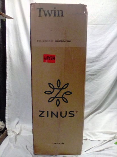 Zinus Twin 8" Gel Foam Green Tree Mattress