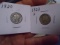 1920 and 1923 S-Mint Mercury Dimes