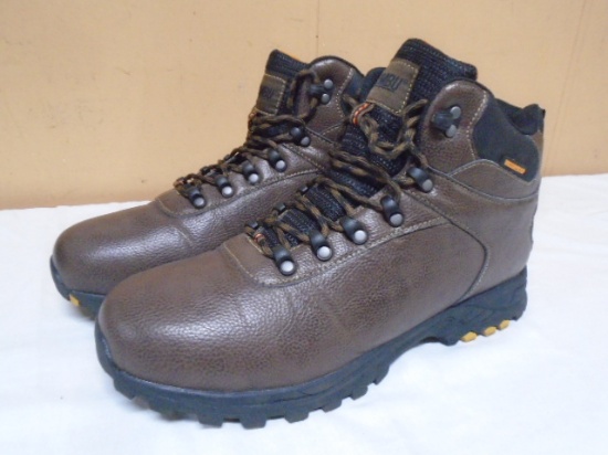 Pair of Men's Khombu Waterproof Leather Boots