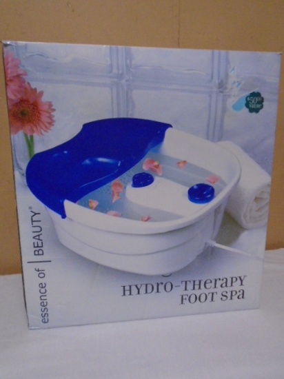 Essence of Beauty Hydro-Therapy Foot Spa