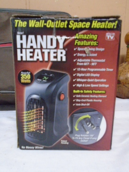 Handy Heater Wall Outlet Space Heater