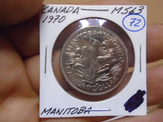 1970 Manitoba Canada Dollar
