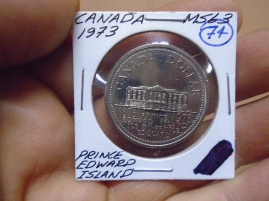 1973 Price Edward Island Canda Dollar