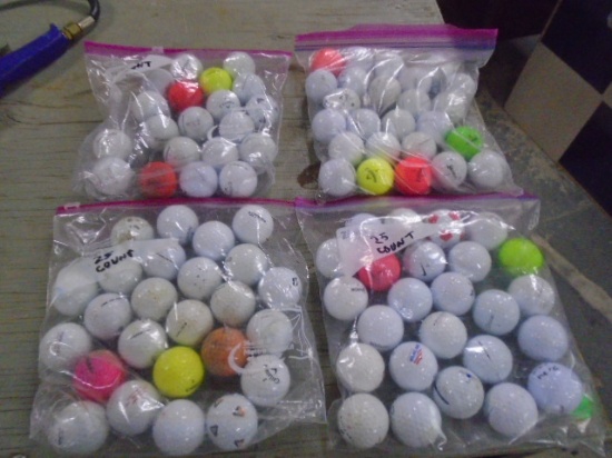 95 Used Golf Balls