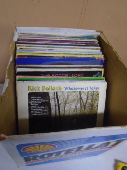 Large Group of LP Records