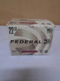 325 Round Box of Federal .22LR Rimfire Cartridges