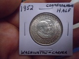 1952 Silver Washington-Carver Commemorative Half Dollar