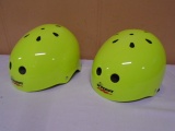 (2) Wipe Out Skateboard/Bicycle Helmets