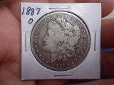 1887 O-Mint Morgan Silver Dollar