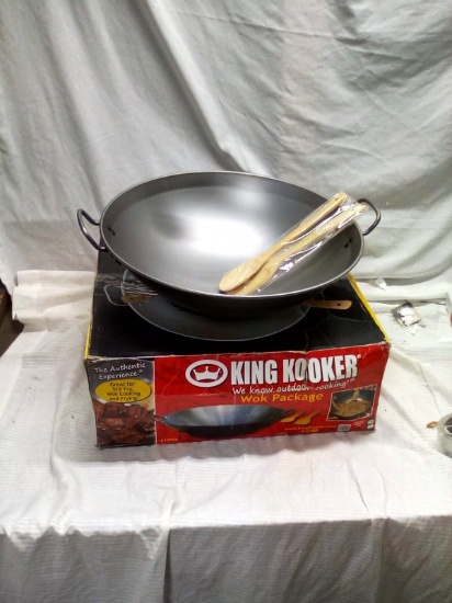 King Kooker Wok Package