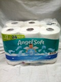 Angel Soft Toilet Tissue Qty. 12 rolls Fresh Linen Scented Centers