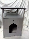 Palram Max Cat Litter Box Nightstand Enclosure