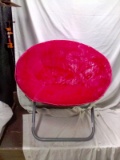 Pink Fold Up Chair
