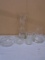 5pc Group of Cut Glass Pieces