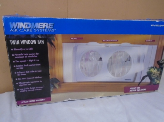 Windmere Reversable Twin Window Fan
