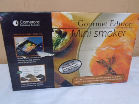 Camerons Professional Cookware Gourmet Edition Mini Smoker