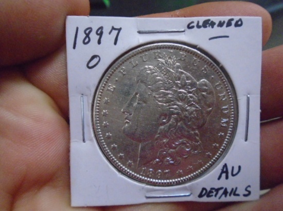 1897 O Miny Morgan Silver Dollar