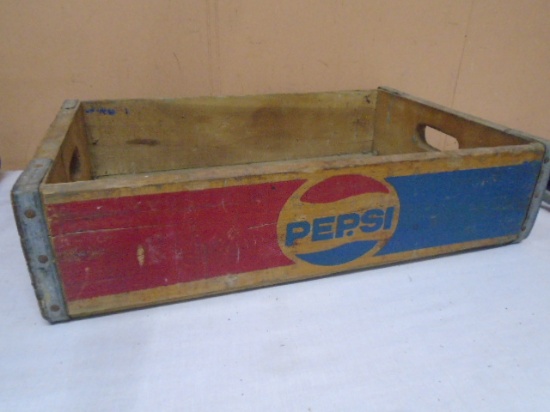 Vintage Wooden Pepsi Crate