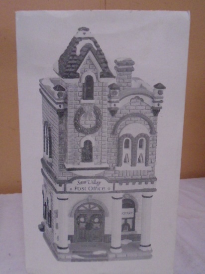Department 56 Village Post Office Handpainted Ceramimc Lighted House