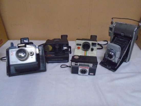 Group of Vintage Cameras