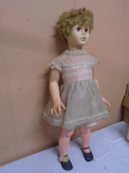 Antique 36" Tall Doll