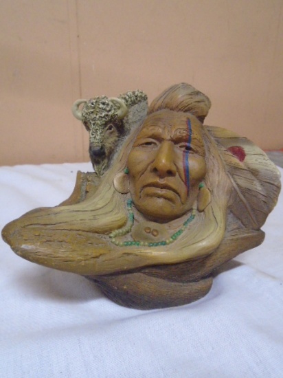 Buffalo Heart By Neil J. Rose Limited Edition Statue