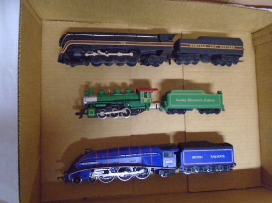 Hornby-Lionel-Bachman Ho Scale Locomotives w/ Tenders