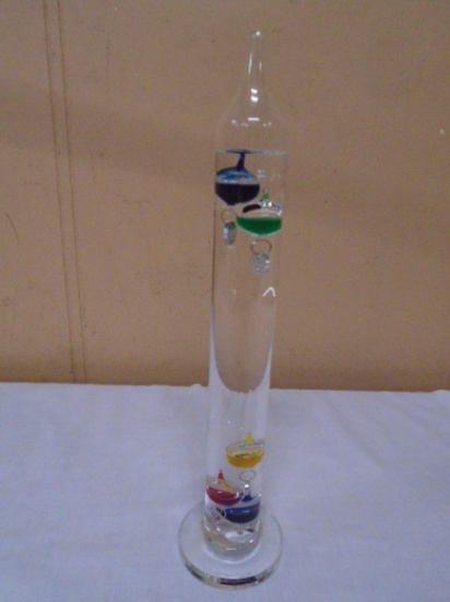 Galileo Glass Thermometer