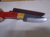 Custom Handmade Knife w/ Leather Sheave