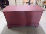 Solid Wood Painted Storage Chest