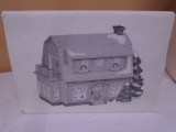 Department 56 Dutch Colonial Handpainted Ceramic Lighted House