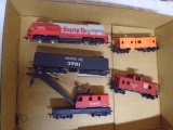 5pc Bachman Santa Fe HO Scale Train