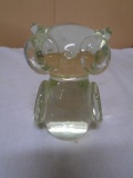 Art Glass Owl Paperweight